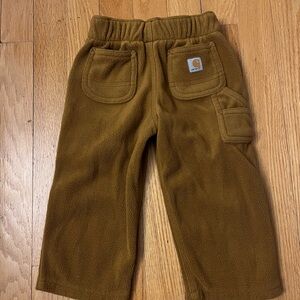 Carhartt Kids Tan Fleece Pants